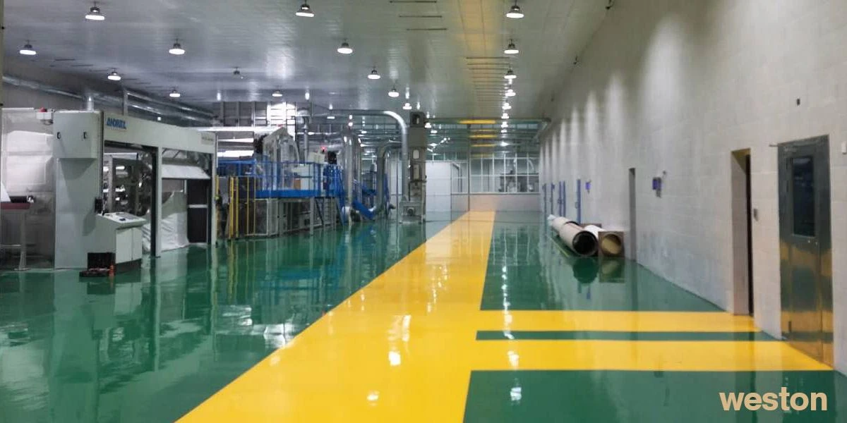 Weston New Spunlace Line מוכן